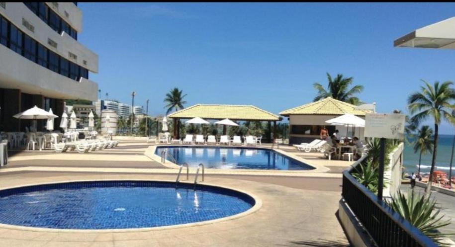 Apart Hotel 2 Quartos Frente Mar Salvador Buitenkant foto